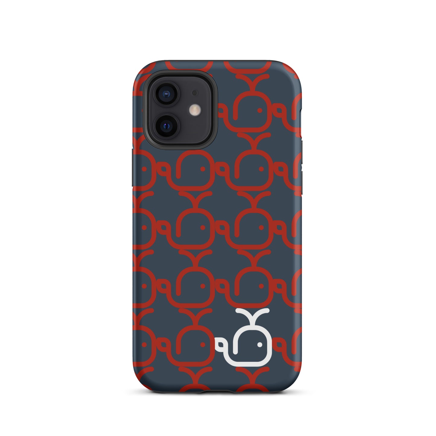 Tough Case for iPhone® Whales Red/Blue