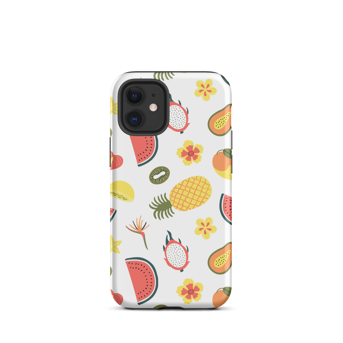 Tough Case for iPhone® Fruits on White