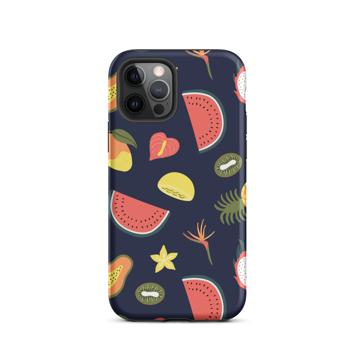 Tough Case for iPhone® Blue Fruity