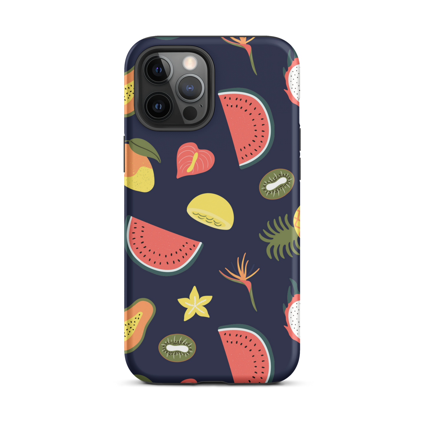 Tough Case for iPhone® Blue Fruity