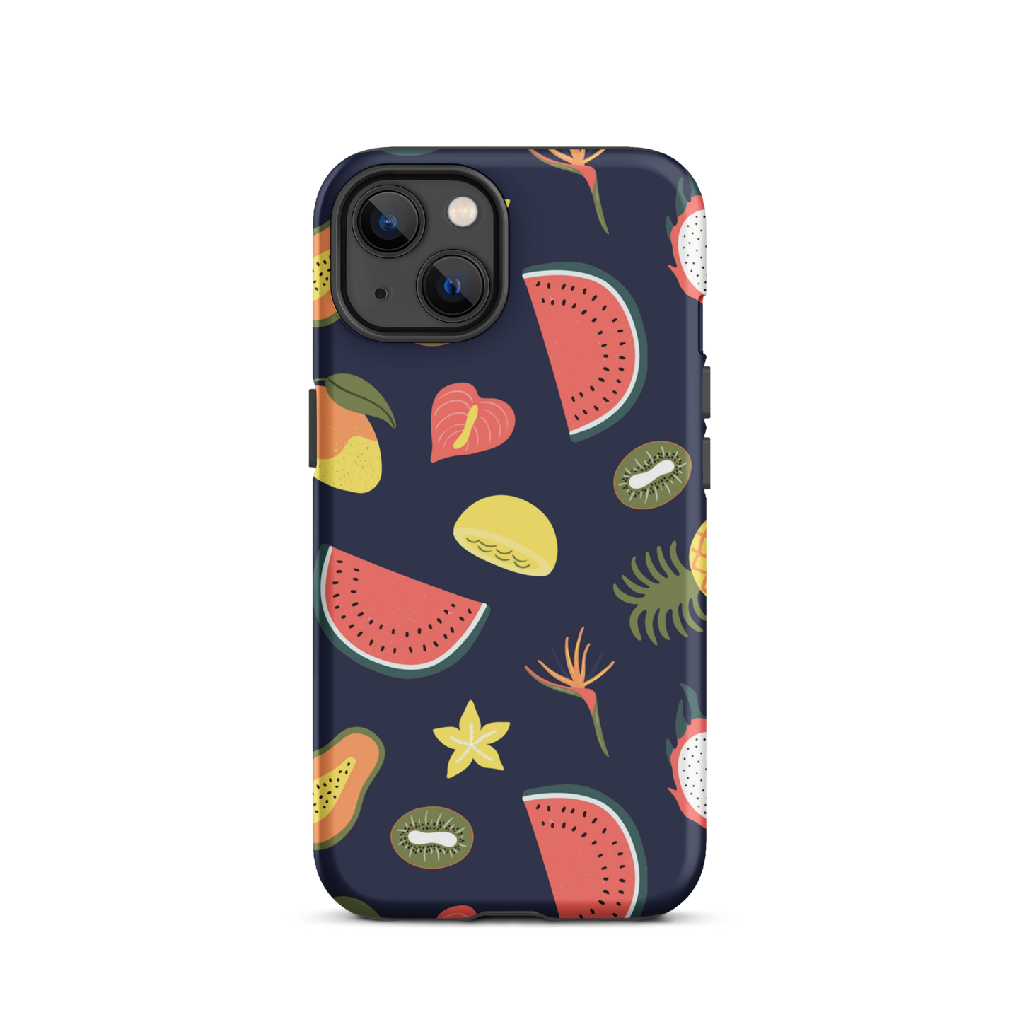 Tough Case for iPhone® Blue Fruity