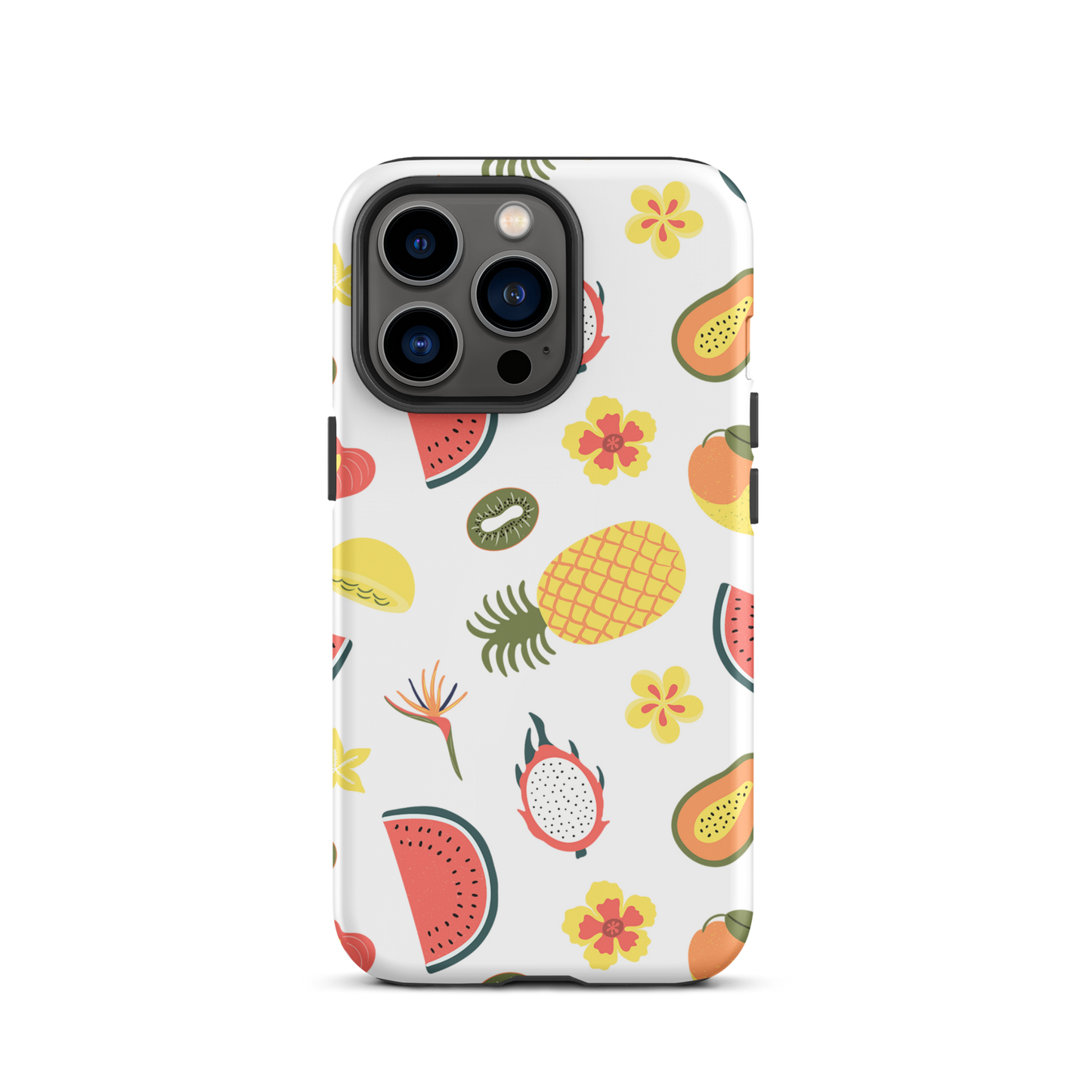 Tough Case for iPhone® Fruits on White