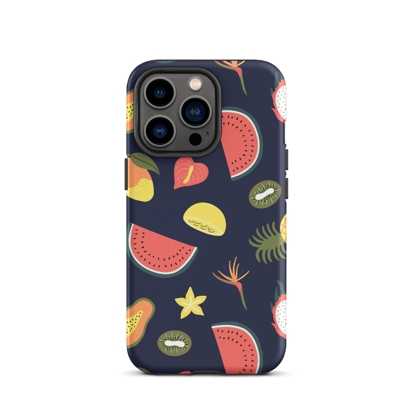 Tough Case for iPhone® Blue Fruity