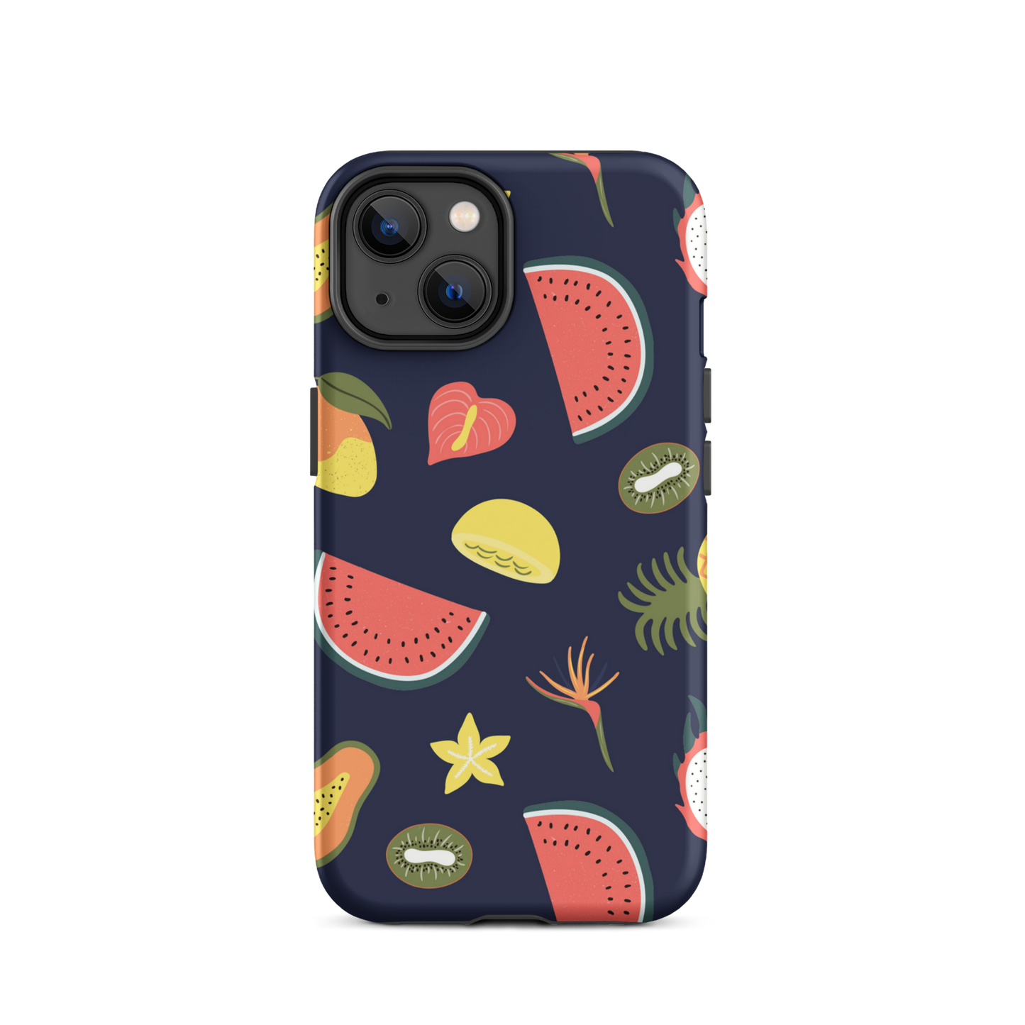 Tough Case for iPhone® Blue Fruity