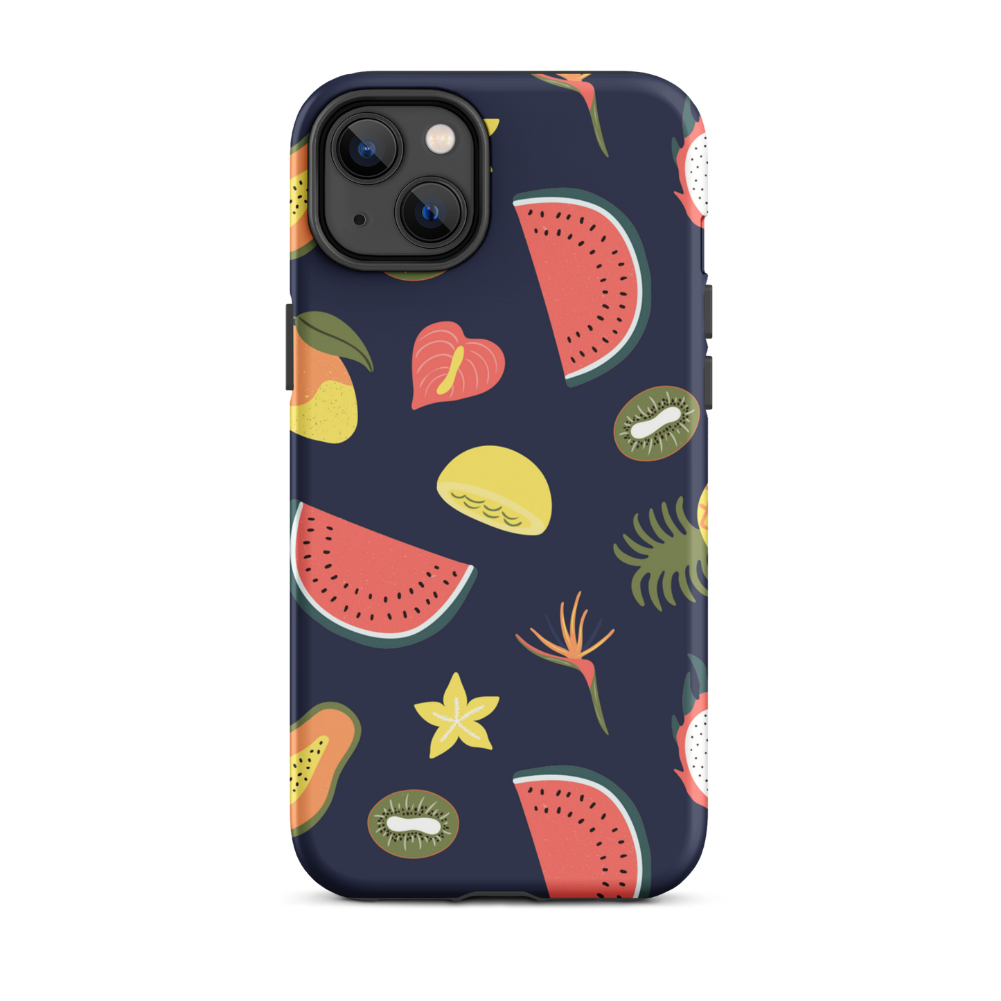 Tough Case for iPhone® Blue Fruity