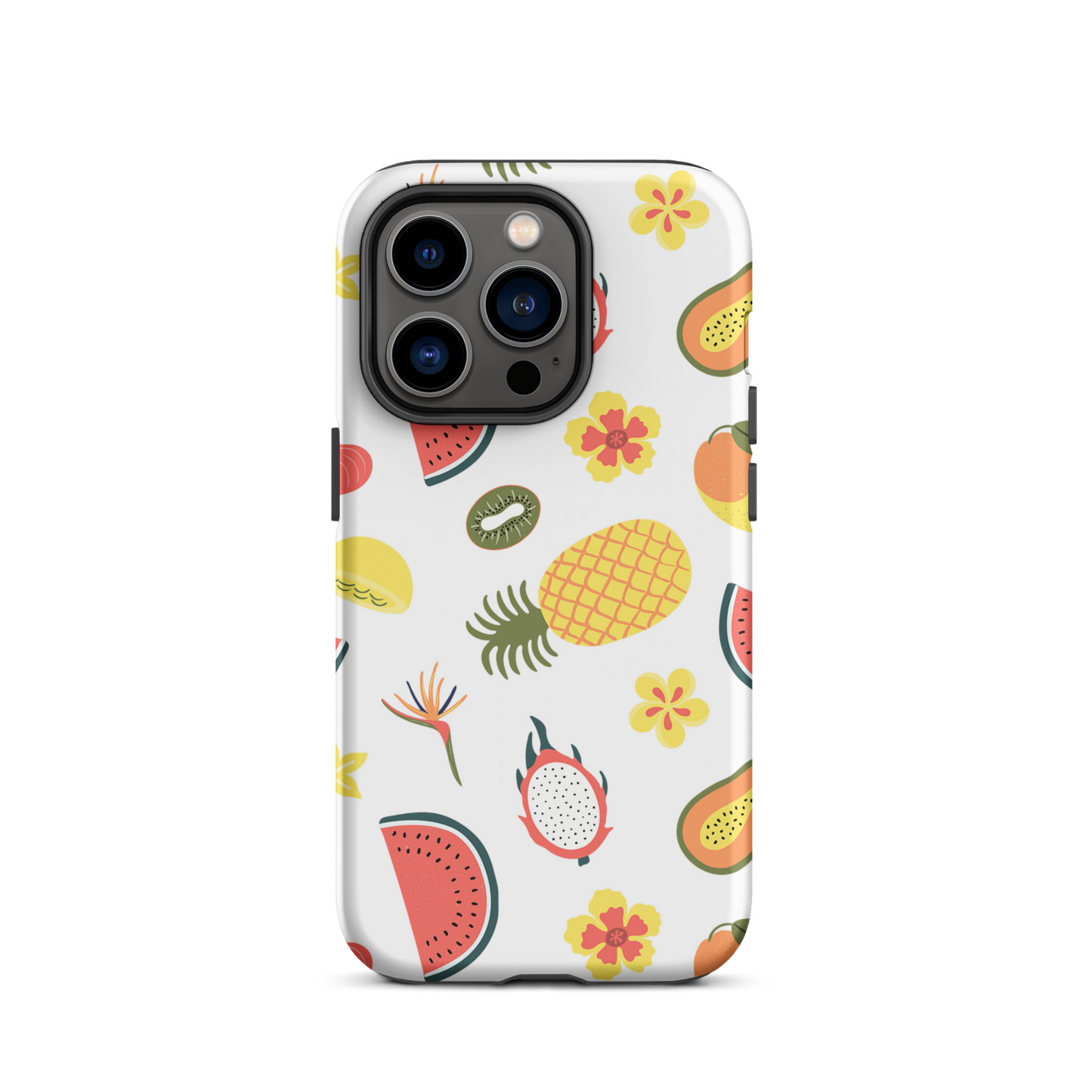 Tough Case for iPhone® Fruits on White