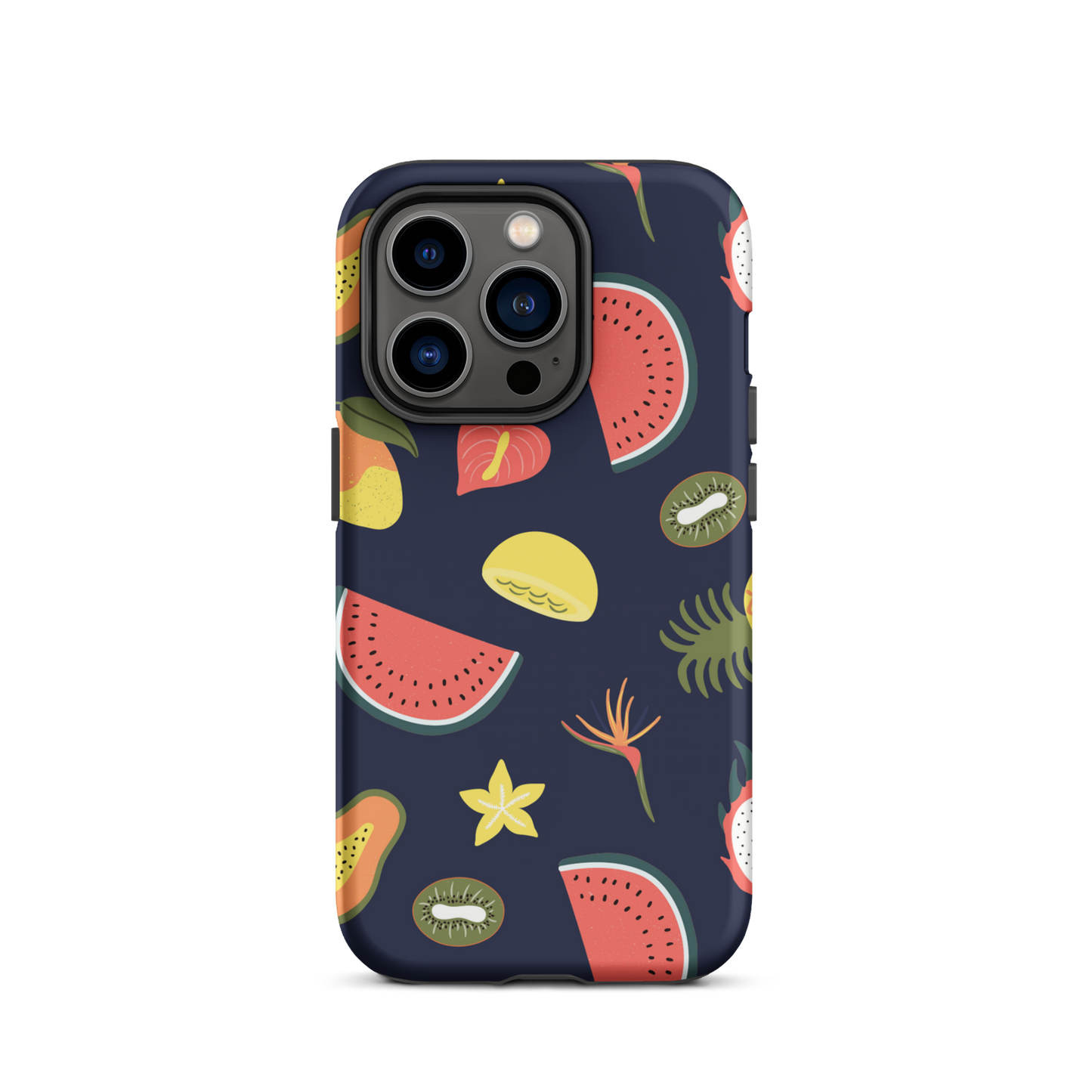 Tough Case for iPhone® Blue Fruity