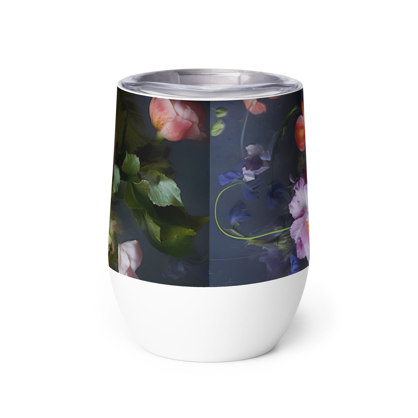 Wine tumbler Floral 1