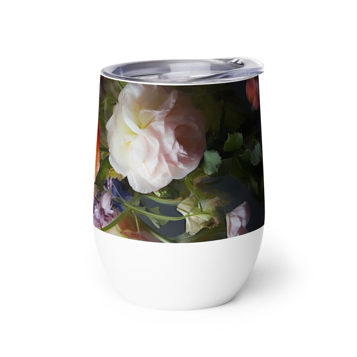 Wine tumbler Floral 1